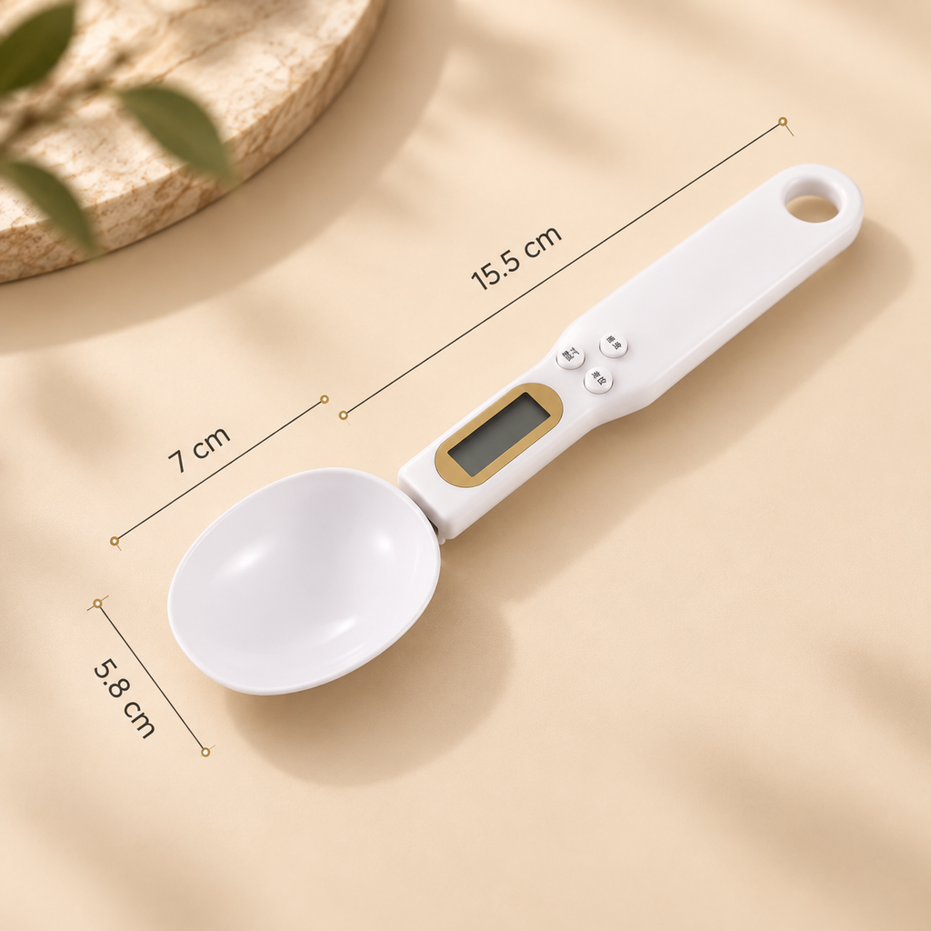 Precision Digital Kitchen Scale Spoon